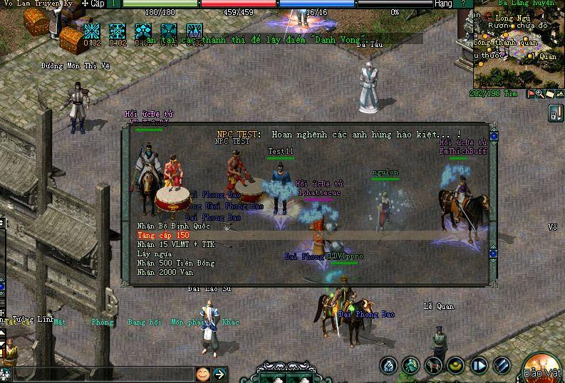 Hướng dẫn tham gia trải nghiệm tại sv test Hồi Ức