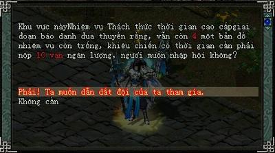 Tính năng vượt ải